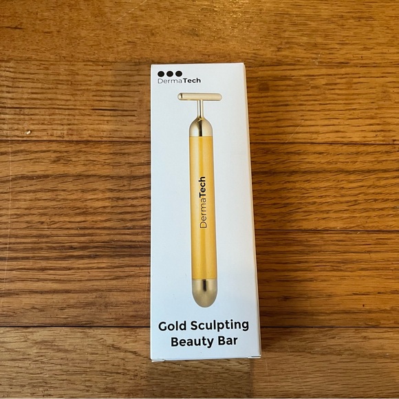 DermaTech Gold Sculpting Beauty Bar designed with sonic vibrational tech - Picture 1 of 3